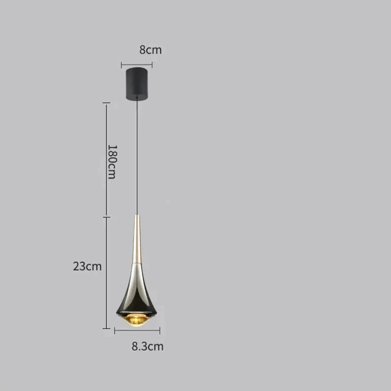 Aurora Luxuria – Suspension en argent