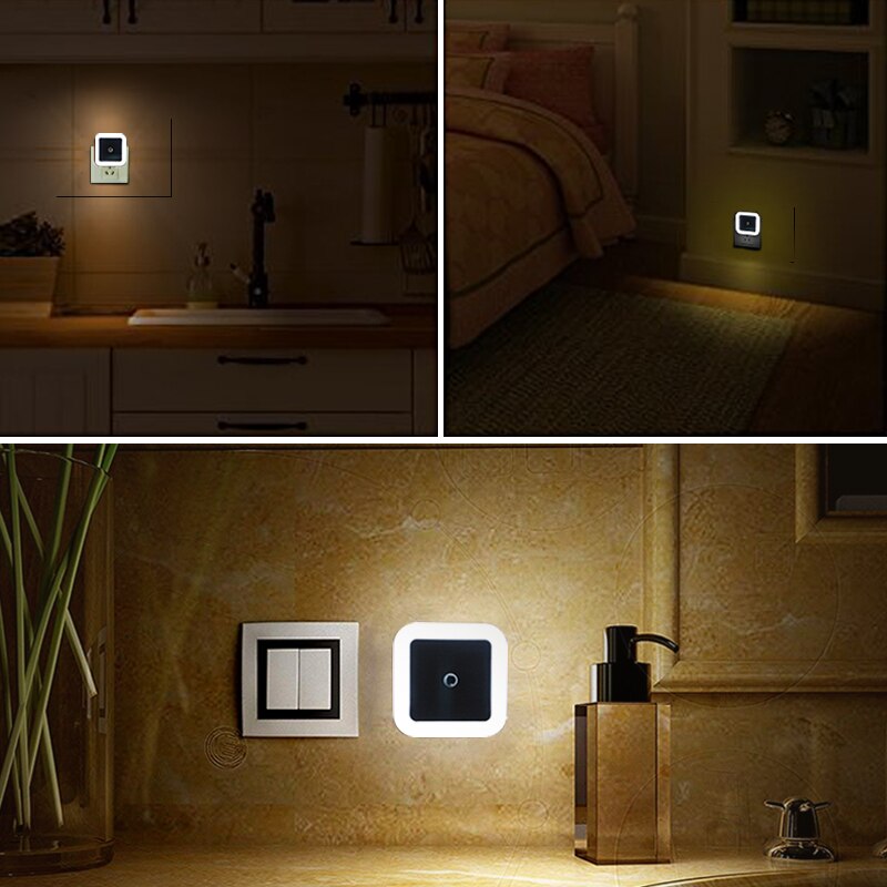Ensemble de 2 lampes de nuit pratiques pour enfants avec capteur de mouvement