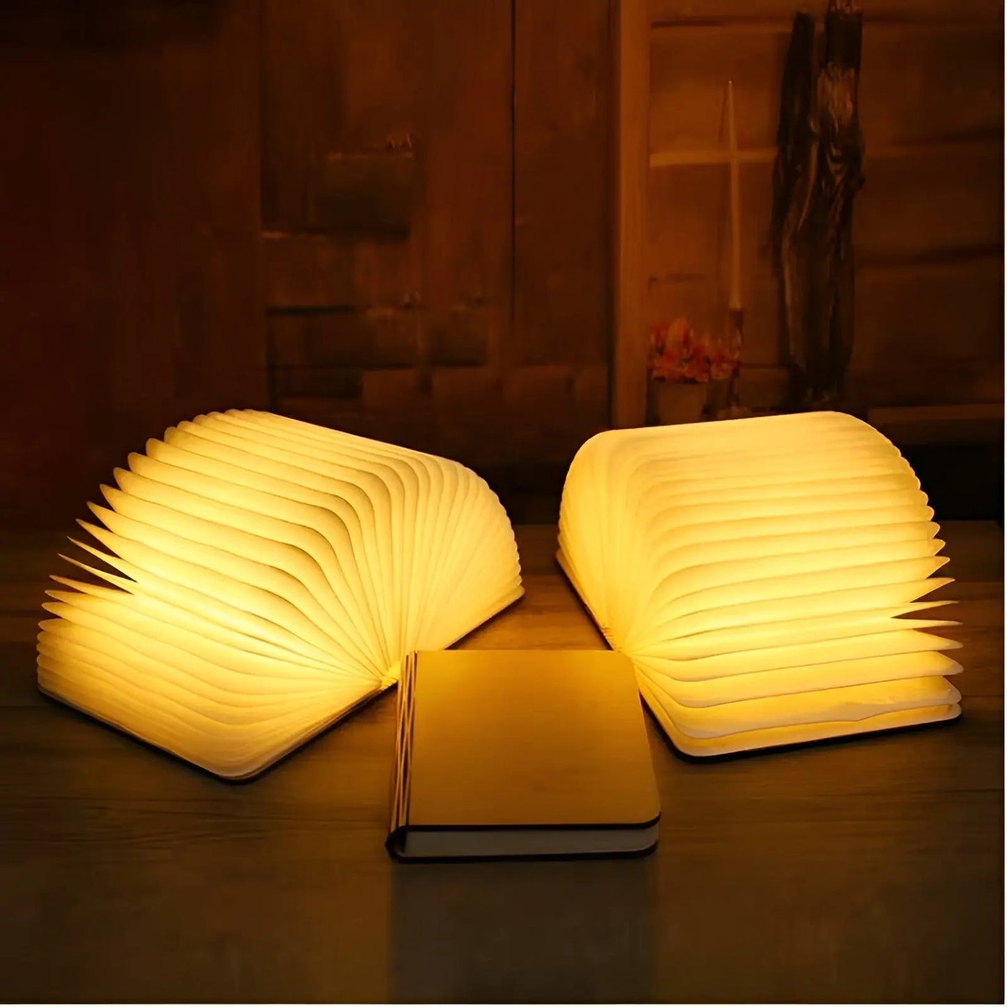 Floroux | Lampe de lecture LED sans fil pliable