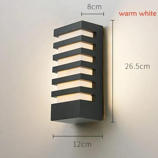 Floroux – Lampe en aluminium contemporaine