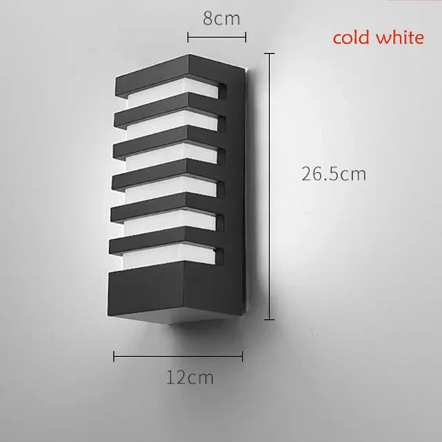 Floroux – Lampe en aluminium contemporaine