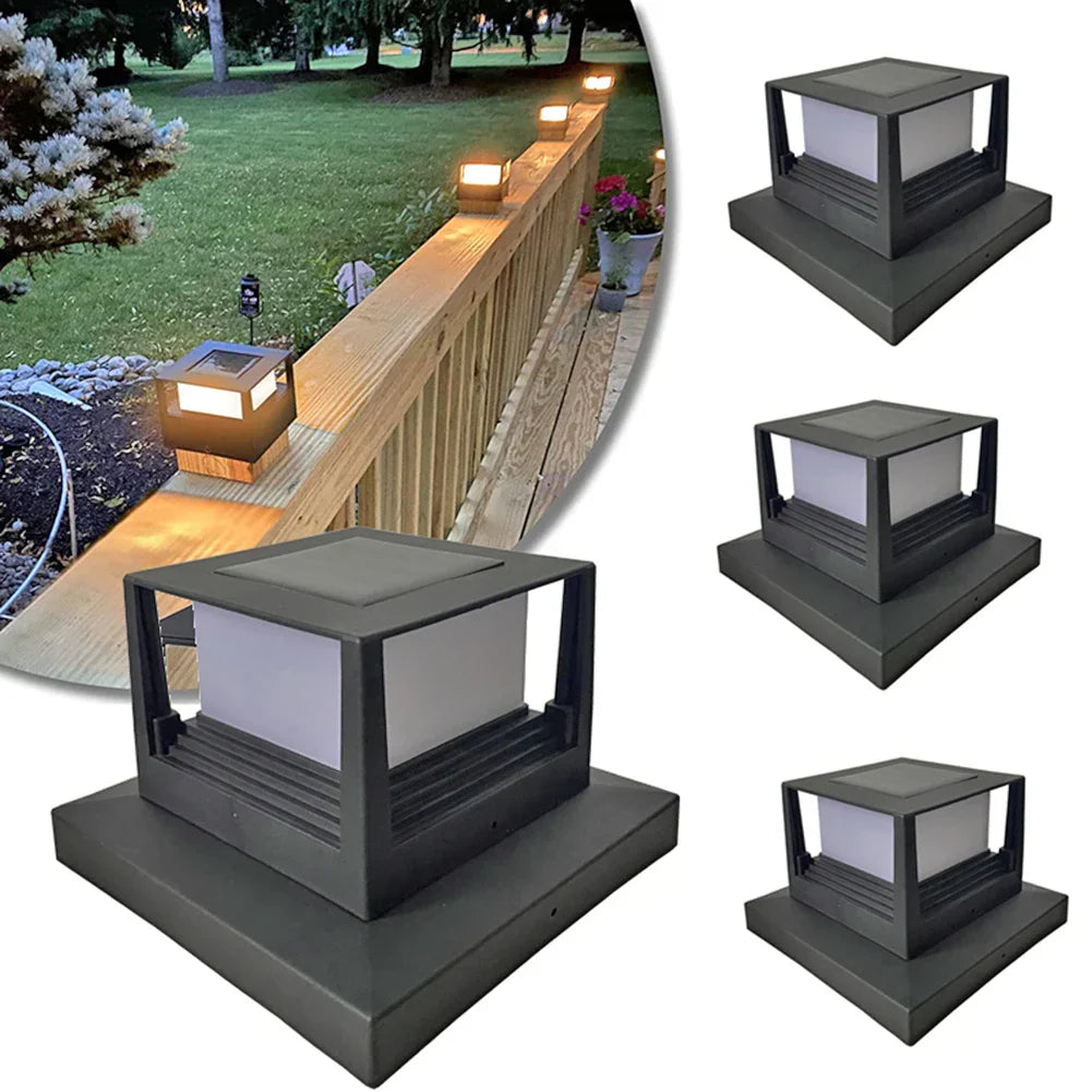 SolarFlare – Éclairage en colonnes LED à énergie solaire