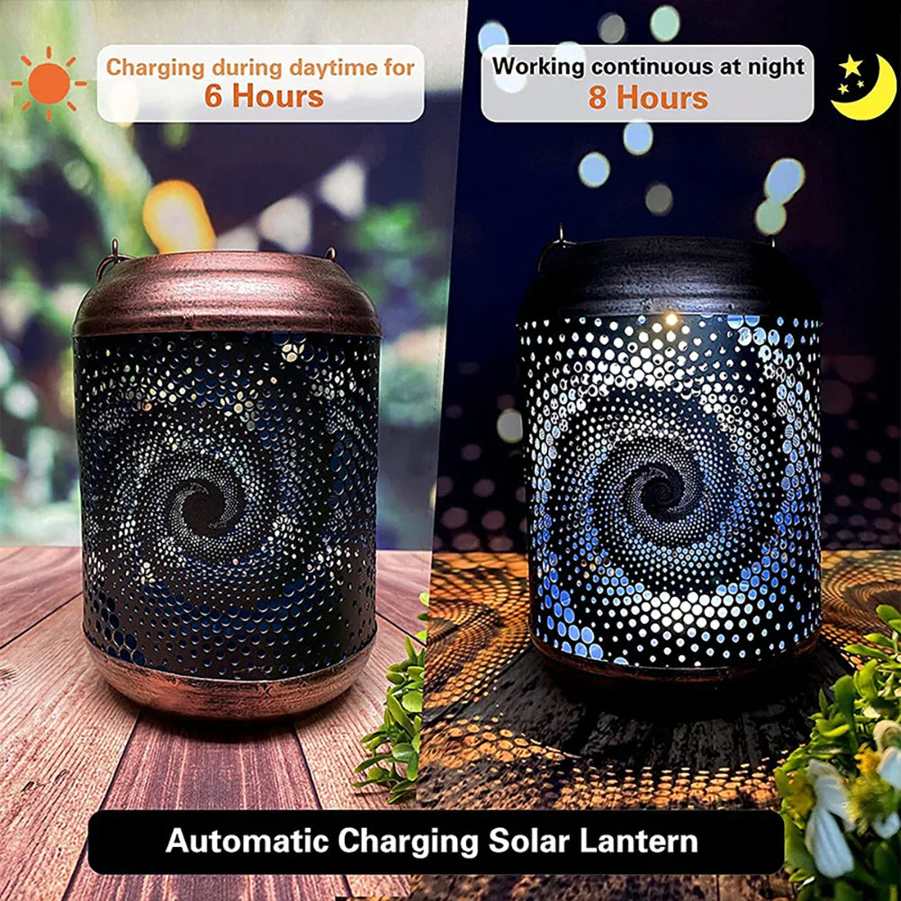 Floroux - 3D-Solar-Luminaires en forme d'escargots