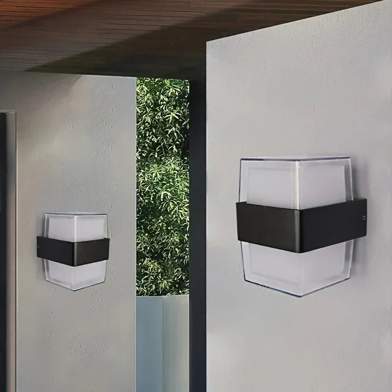 Waterlum Applique Murale - Éclairage Exérieur Étanche pour Jardin et Patio