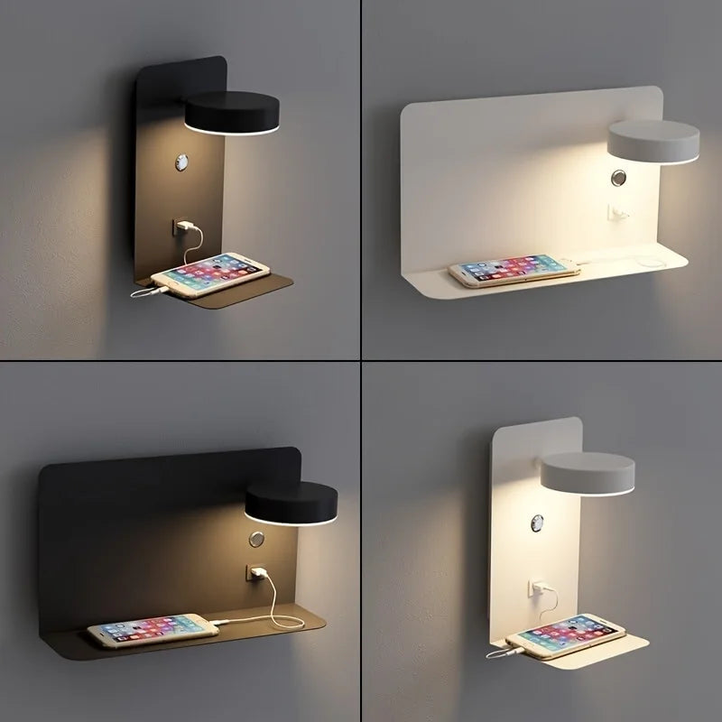 Floroux Minimal Applique murale | Design moderne | Éclairage LED | Applique élégante pour le salon et la chambre