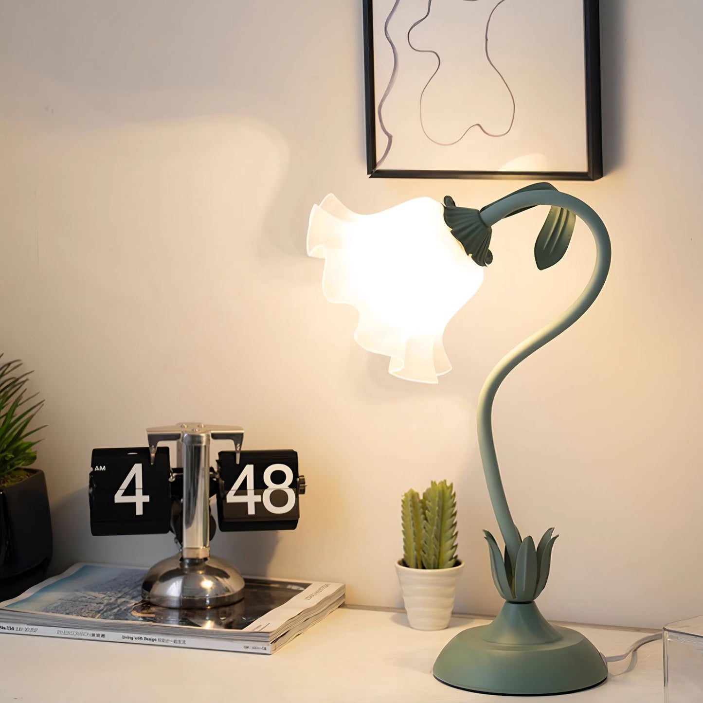 Floroux Fleurs Lampe de Table