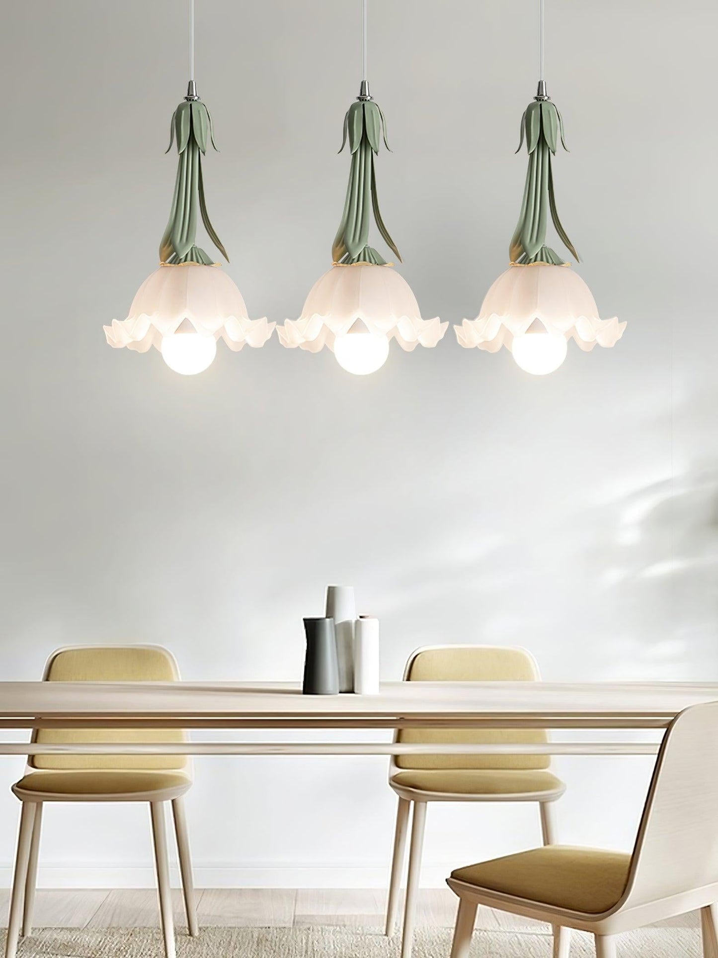 Floroux Lila du Vallée Pendant | Elegant Design | Ambient Lighting | Decorative Hanging Lamp for Living Room and Dining Room