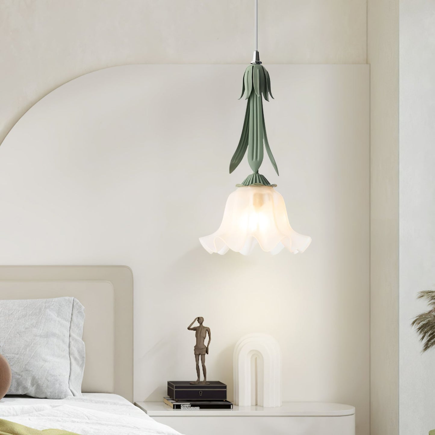 Floroux Lila du Vallée Pendant | Elegant Design | Ambient Lighting | Decorative Hanging Lamp for Living Room and Dining Room