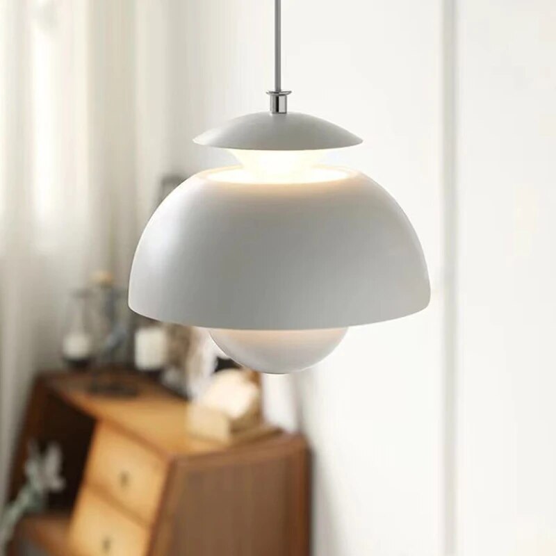 Floroux LED Moderne - Design Floral Inspiré du Style Nordique