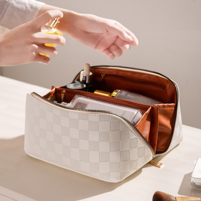 Lola Trousse de voyage cosmétique | Organisateur de maquillage stylé et fonctionnel