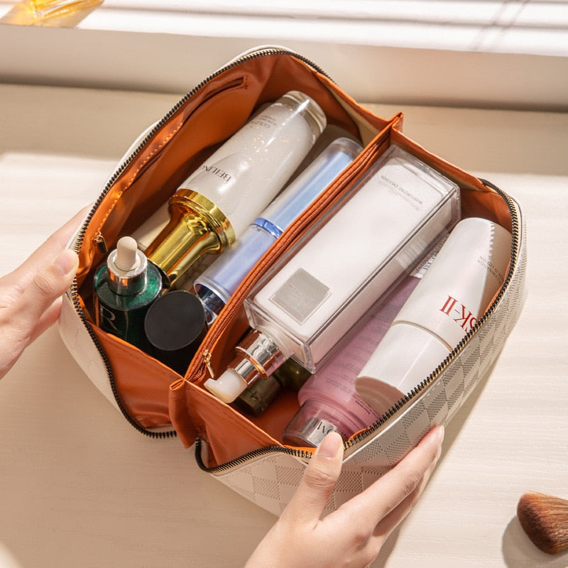 Lola Trousse de voyage cosmétique | Organisateur de maquillage stylé et fonctionnel