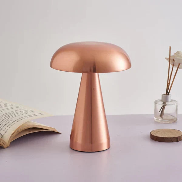 LusterGlow | Lampe de table LED champignon de luxe