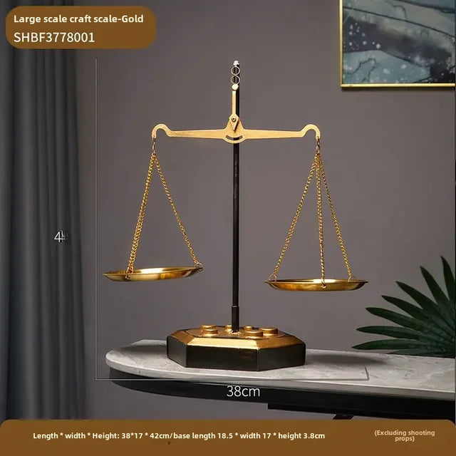 Floroux - Balance en métal élégante