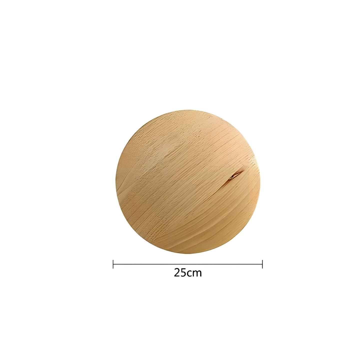 Applique murale de luxe à aspect bois naturel