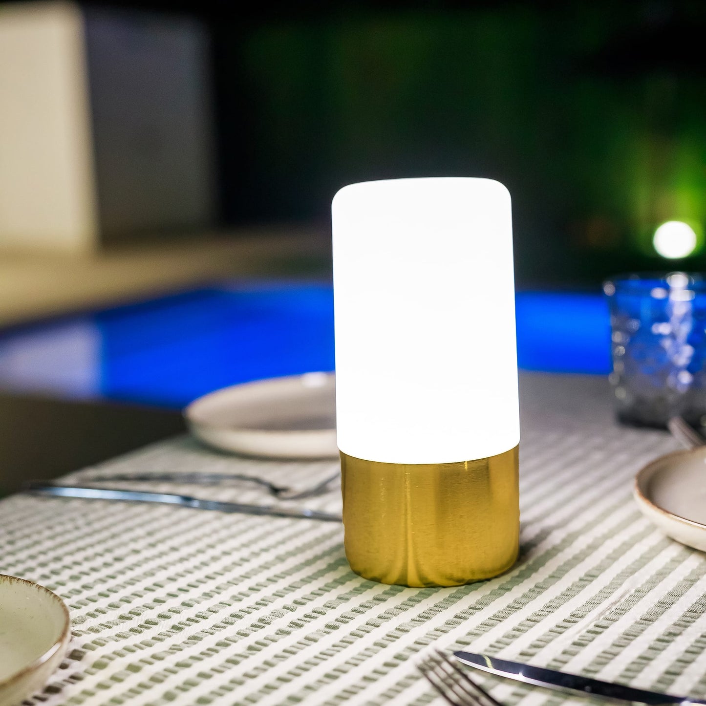 Maia<br> Lampe de table rechargeable