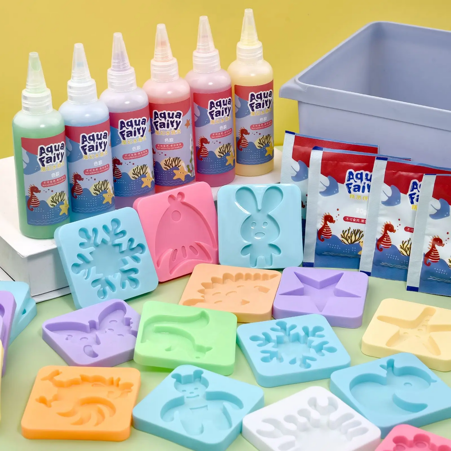 AquaMagic Kit d'Art 3D – Set de Création DIY pour Enfants