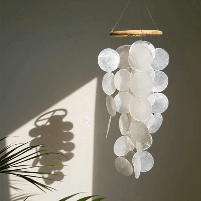 Floroux Mobile de chambre de bébé fait à la main | Mobile coquillage | Sons apaisants