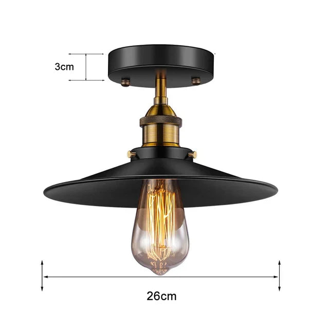 Floroux - Lampe de plafond vintage