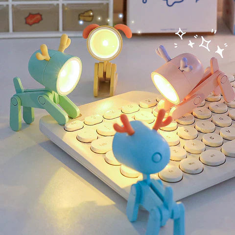 AnimalGlow Lampe de Nuit - Éclairage Mignon pour la Chambre d'Enfant
