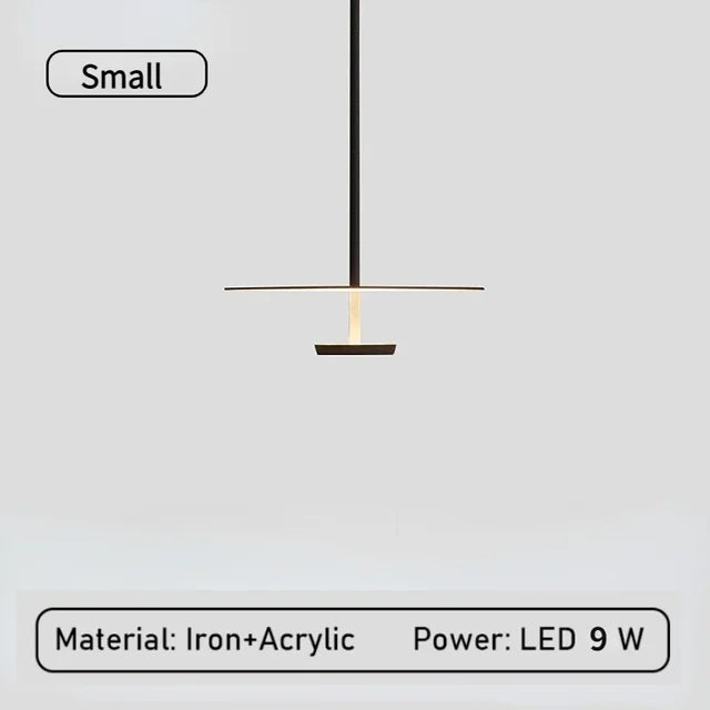 Floroux - Applique suspendue minimaliste élégante pour une atmosphère chic et moderne