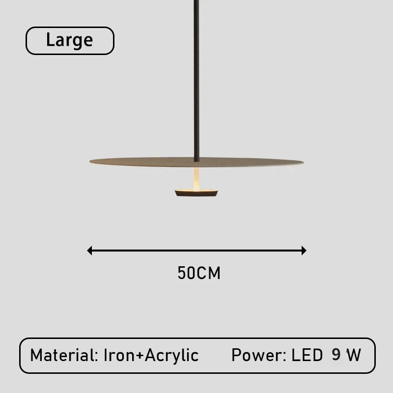 Floroux - Applique suspendue minimaliste élégante pour une atmosphère chic et moderne
