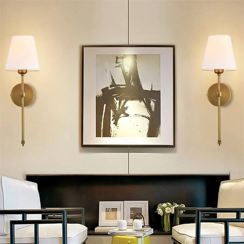 Floroux - Applique murale LED élégante pour un salon moderne