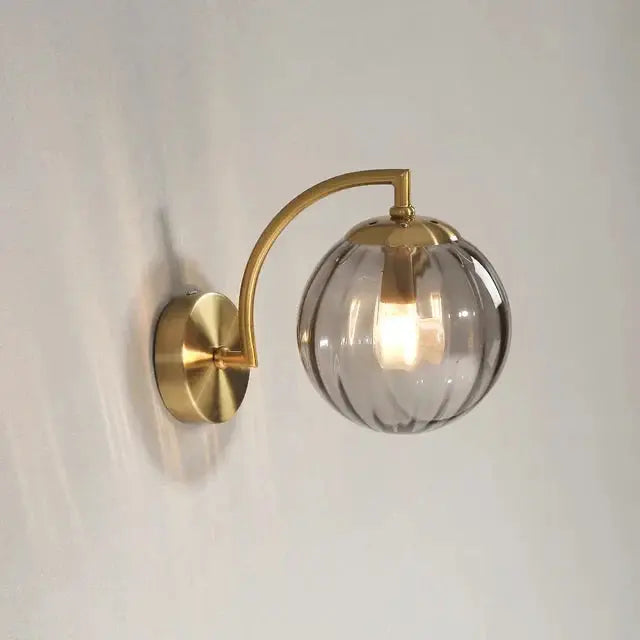 CrystalLumi | Applique Murale Moderne en Verre Trempé