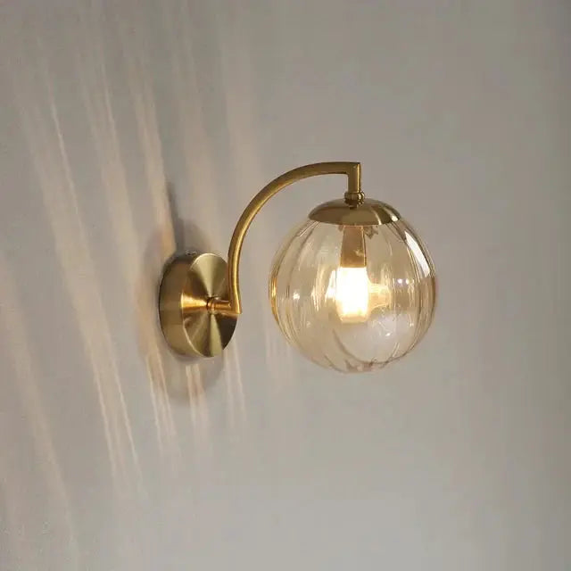 CrystalLumi | Applique Murale Moderne en Verre Trempé