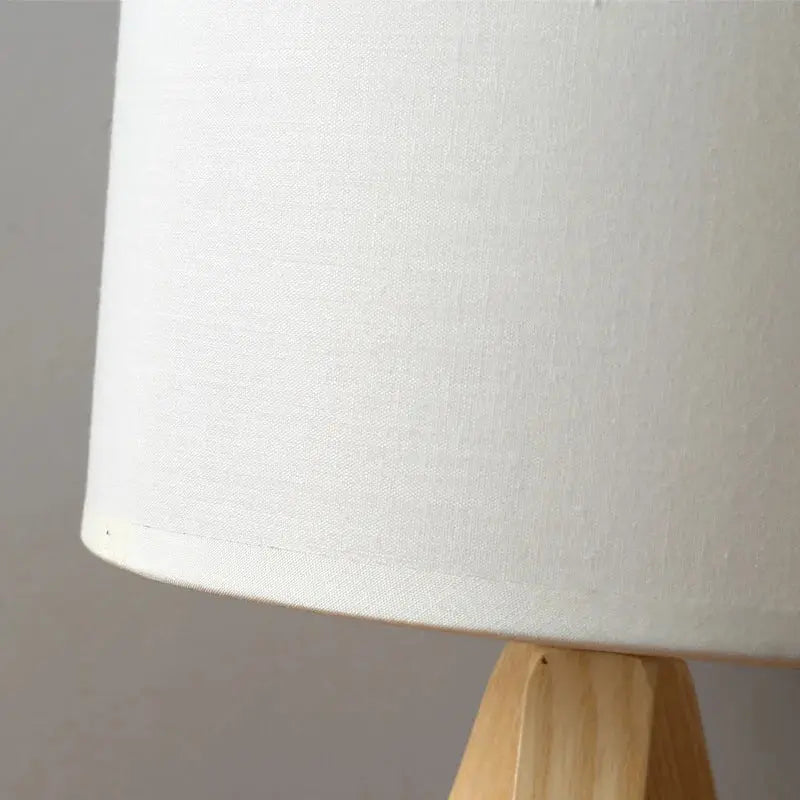 EssenceBois - Lampe de Table Moderne en Bois Naturel