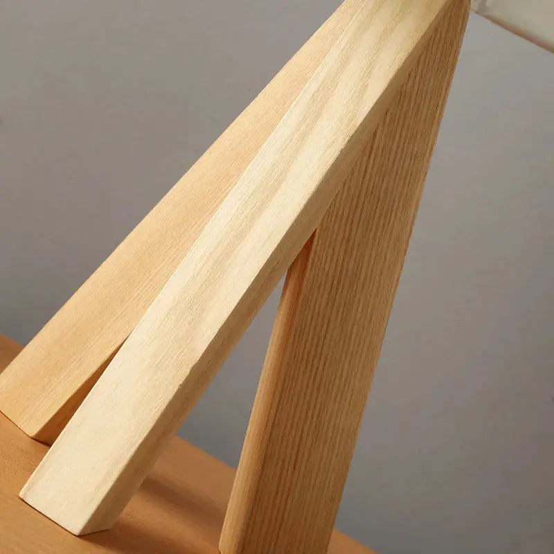 EssenceBois - Lampe de Table Moderne en Bois Naturel