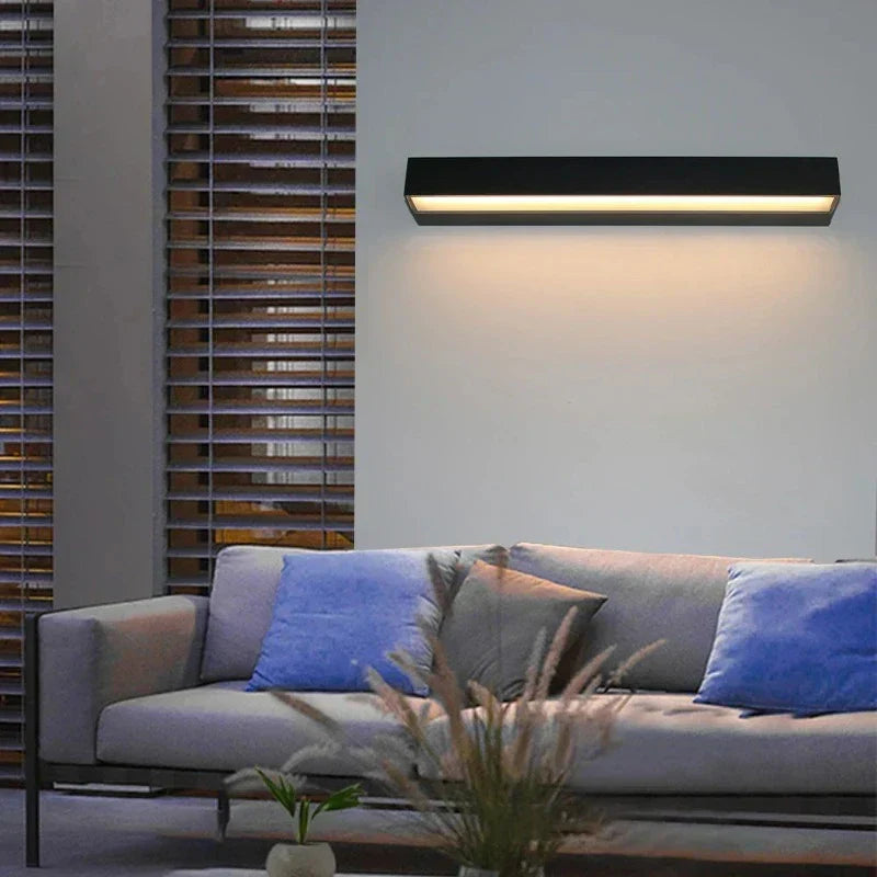 Floroux – Applique murale LED extérieure Slim