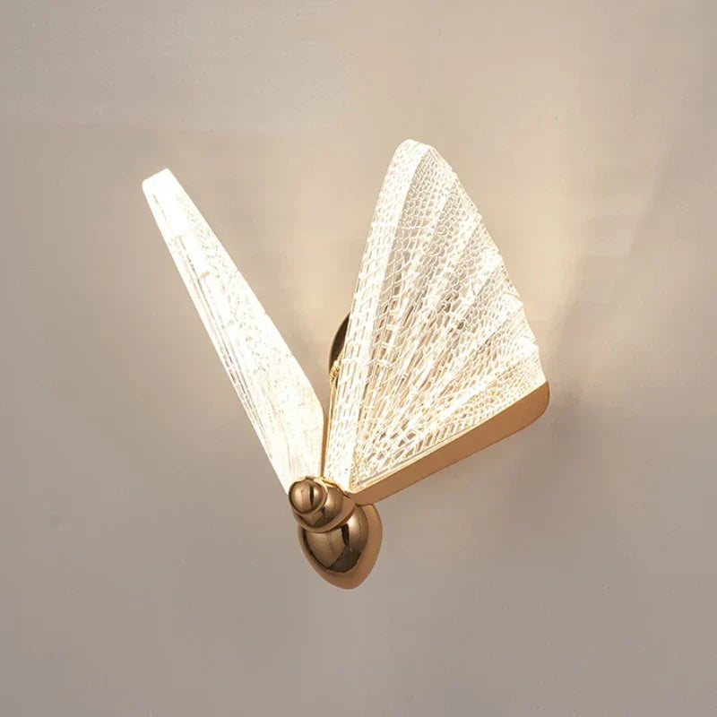 TimberLuxe – Lampe murale papillon