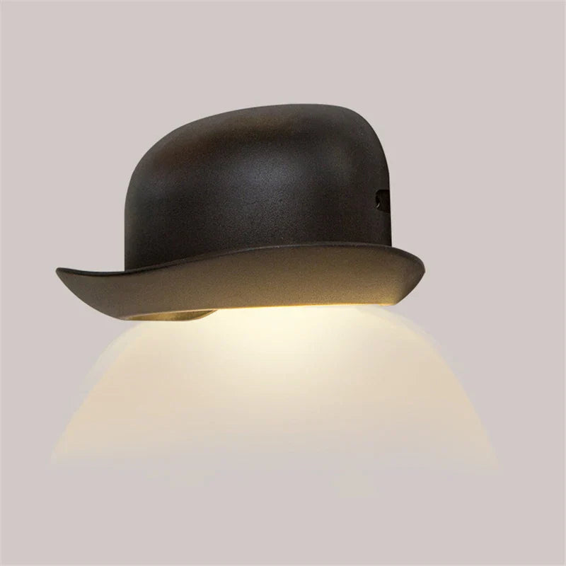 Floroux - Lampe murale à chapeau