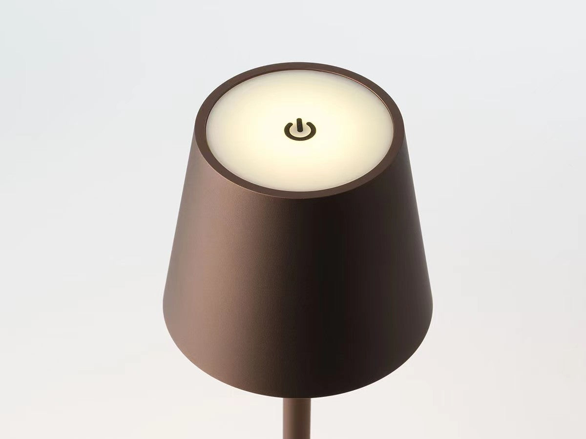 Lampe de Table LED Portable Floroux | Lumière d’Ambiance Sans Fil | Dimmable | Design Moderne | Idéal pour la Maison & le Bureau