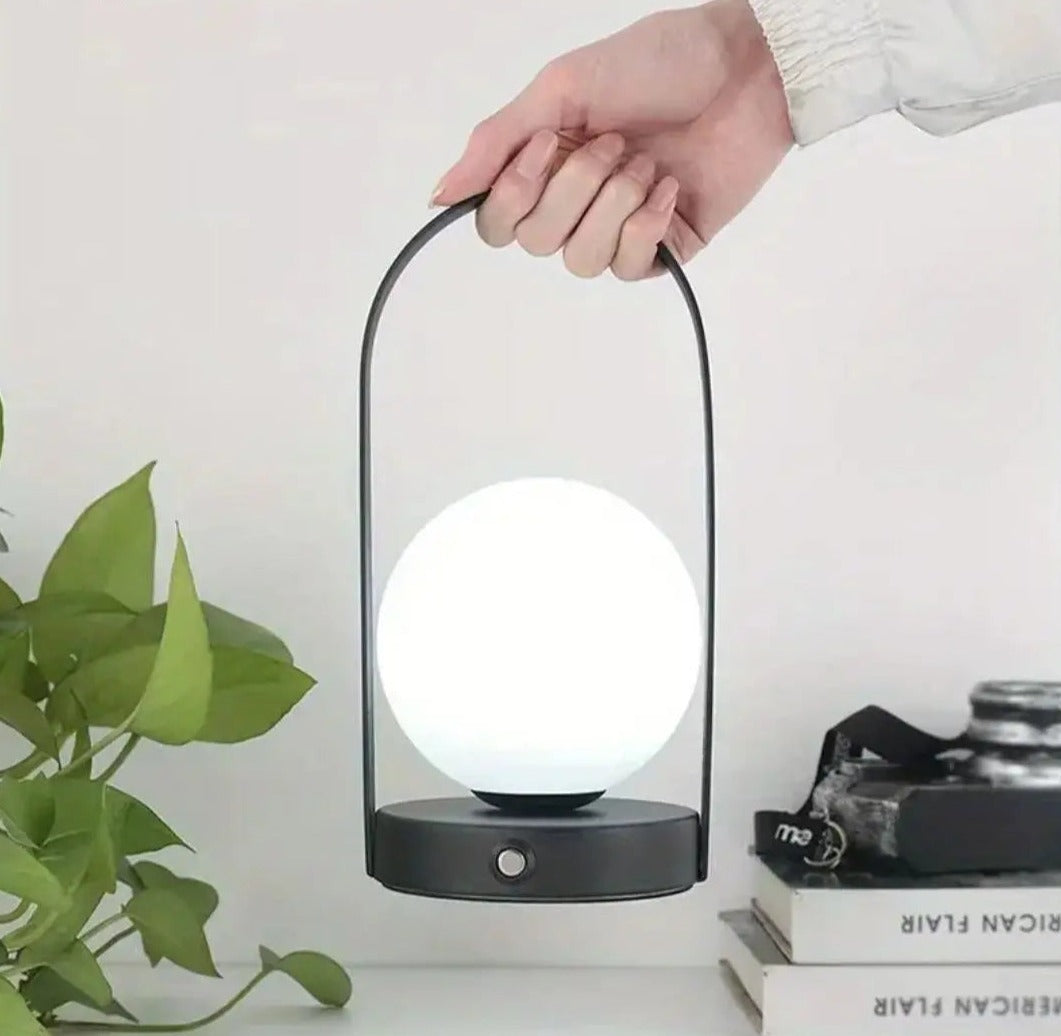 Lampe de table LED portable élégante avec contrôle tactile et batterie rechargeable