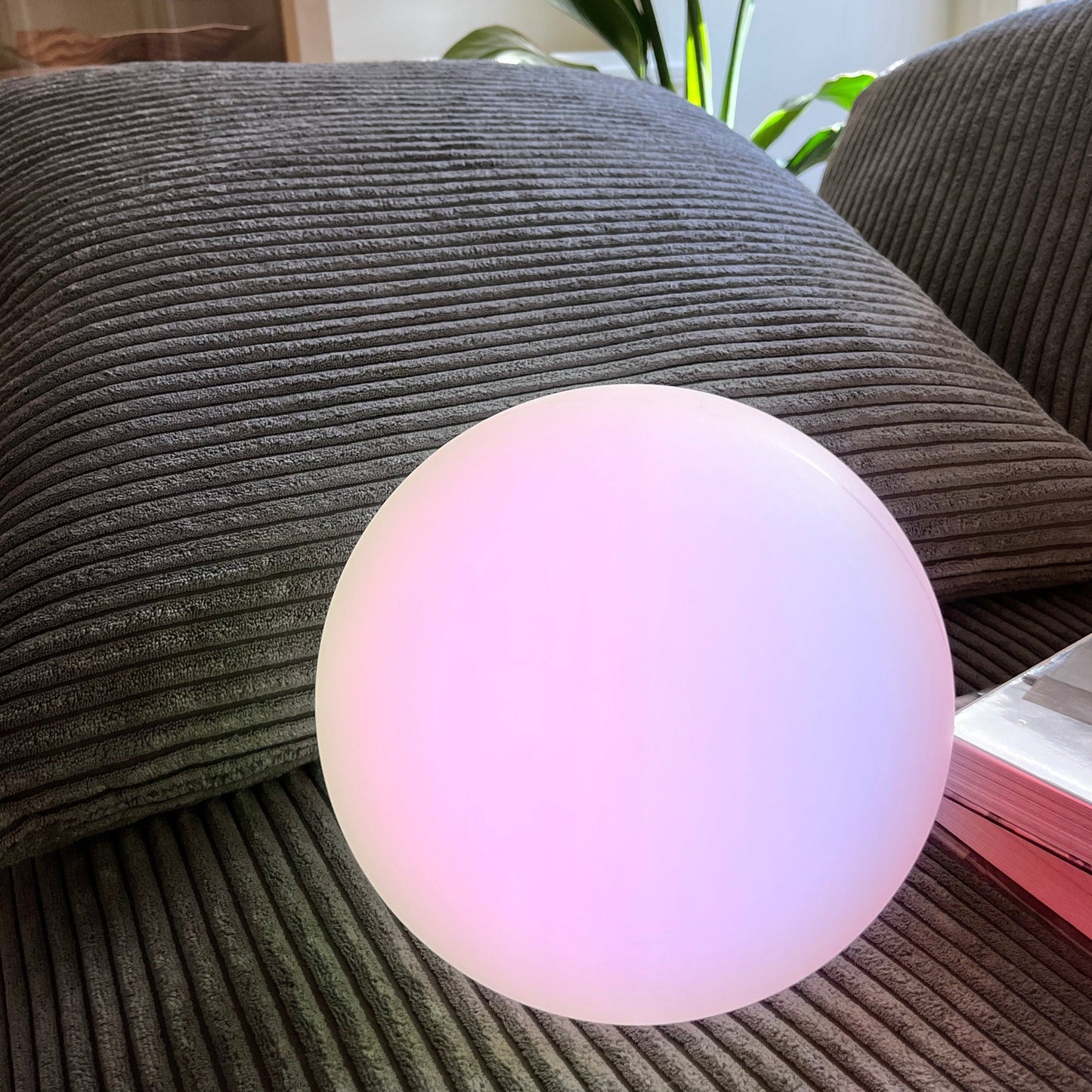 Lampe de table LED sans fil Moon avec batteries rechargeables