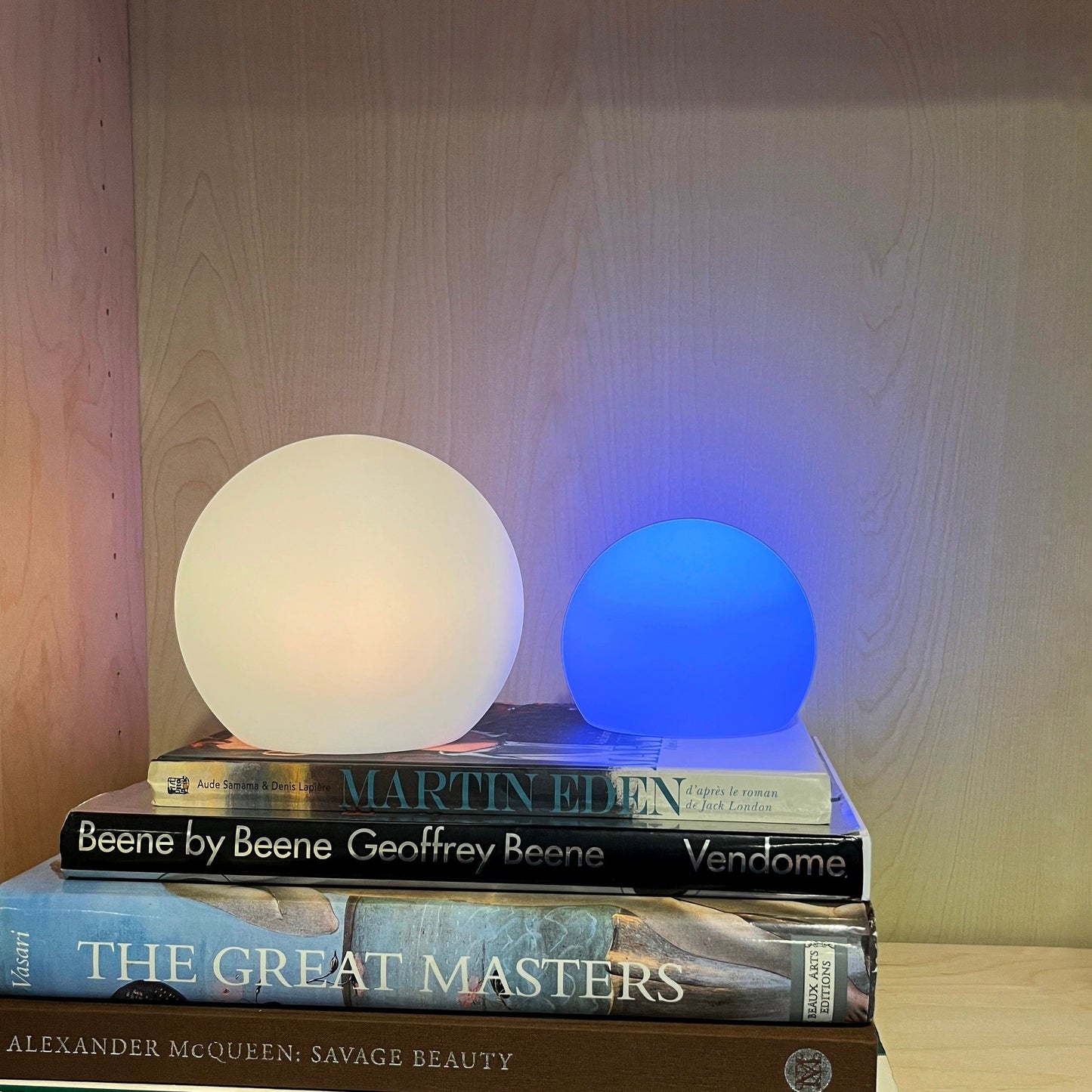 Lampe de table LED sans fil Moon avec batteries rechargeables