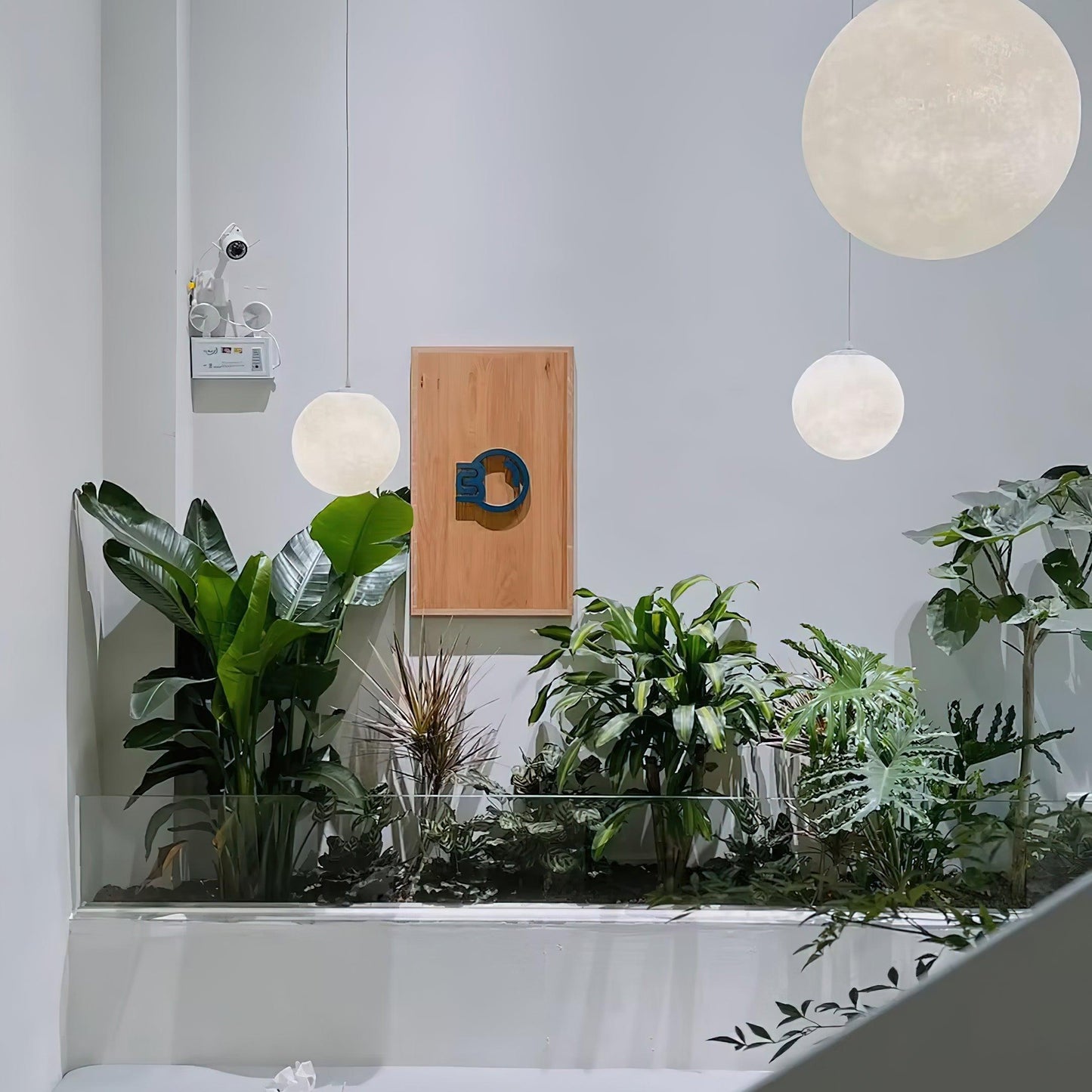 LunaireGlow - Suspension Lumineuse Éclatante
