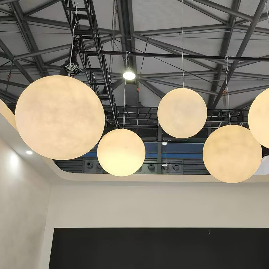 LunaireGlow - Suspension Lumineuse Éclatante