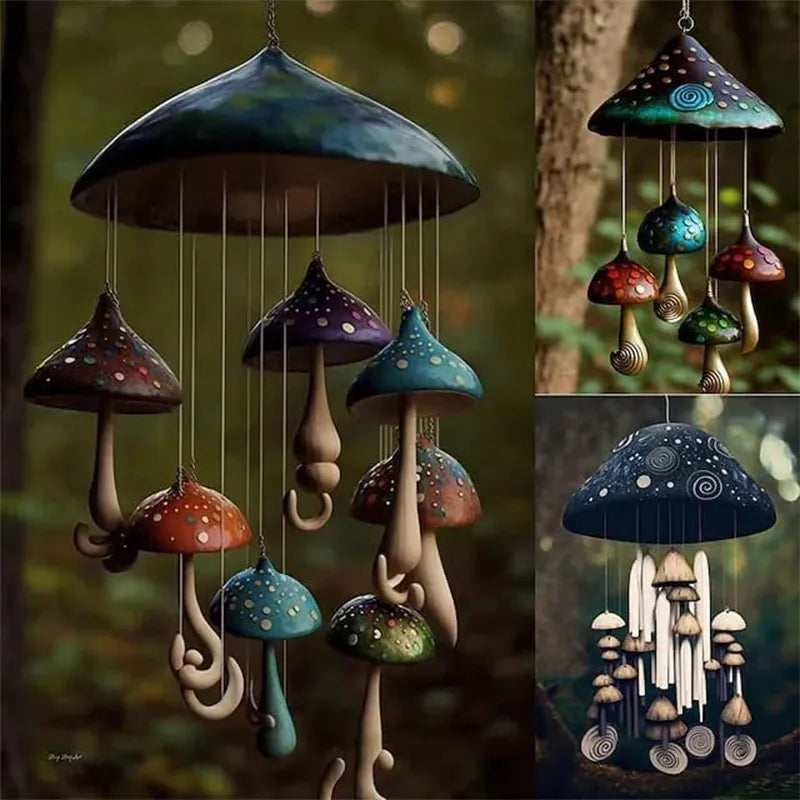 Carillon sonore champignon Enchant