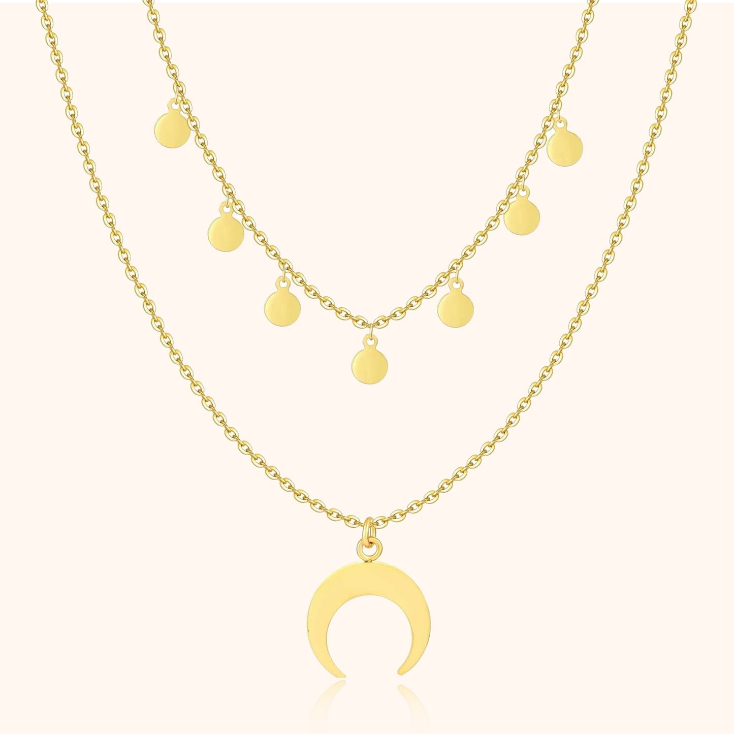 Collier Double Éblouissant Luna