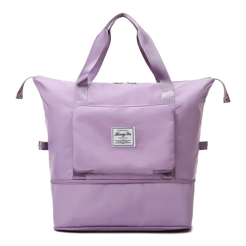 FlexCarry – Élégant Rangement de Voyage Pliable