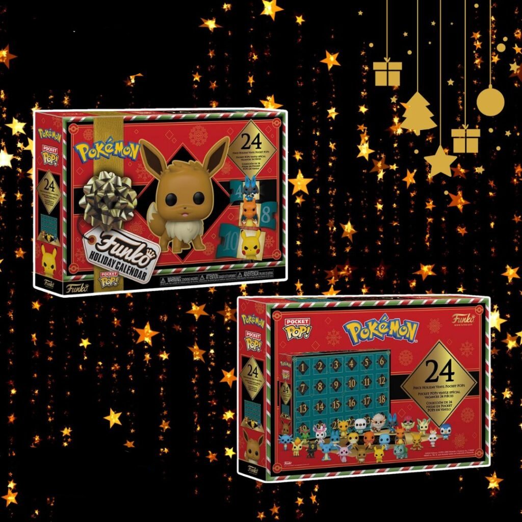 Calendrier de l'Avent Pokémon 2024 Boîte Surprise - Figurines Pikachu, Star Wars et Spider-Man pour Enfants