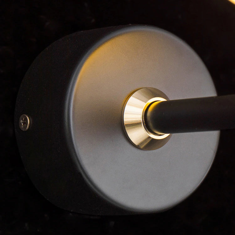 Floroux Éclairage Élégant Oiseau Doré Applique Murale