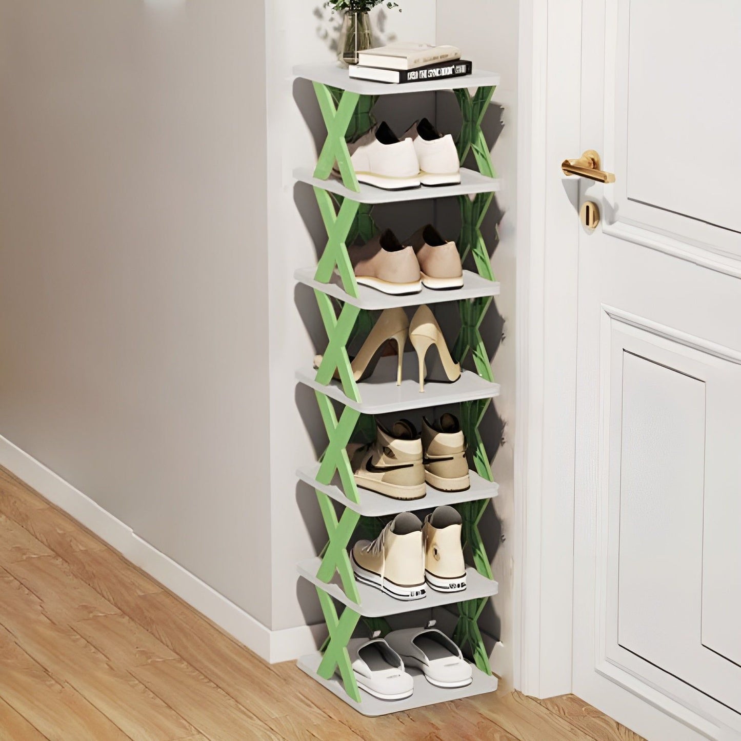 Râtelier à chaussures multifonctionnel et pliable - SpaceSaver