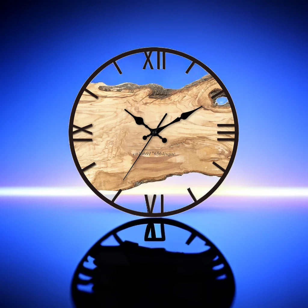 LucidHours - Horloge Murale Transparente