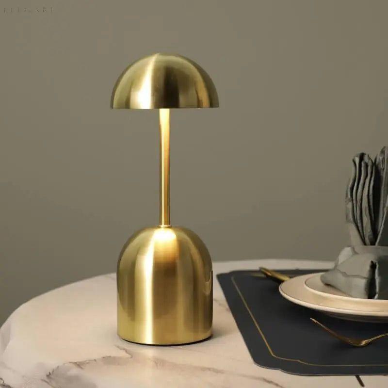 Lumi Lampe de Table LED Sans Fil avec Design Floral