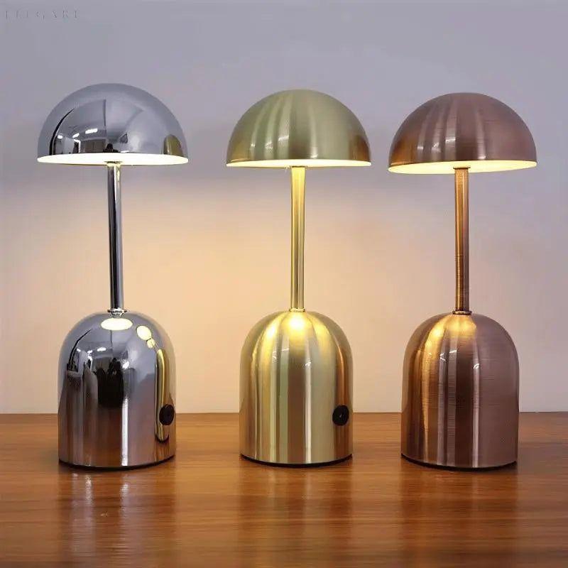 Lumi Lampe de Table LED Sans Fil avec Design Floral