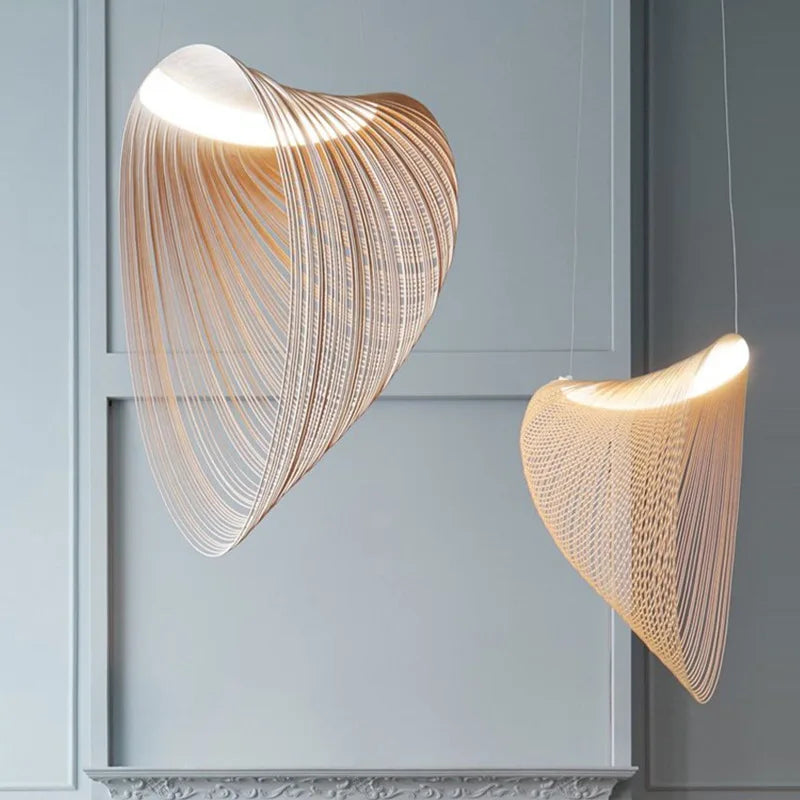 Floroux - Élégant lustre scandinave pour une ambiance moderne