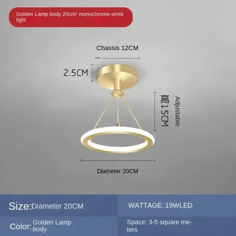 LumiÉclat - Éclairage LED Moderne pour Entrée et Véranda